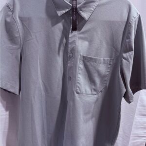 lululemon athletica Men's Blue Gray Button Down Shirt - M